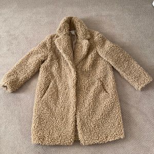 H&M Teddy Bear Coat - Small